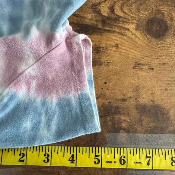 Aeropostale Seriously Soft Baby Tee XS Tie Dye Cropped Boho Hippie Festival - Picture 5 of 8